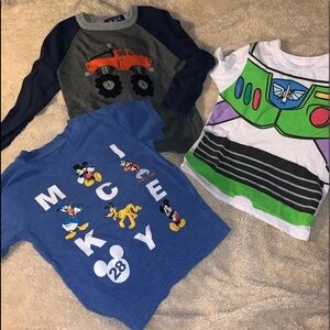 Lots of Various Boys size 2T  . 3T shirts & pants